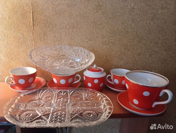 Набор столовой посуды СССР