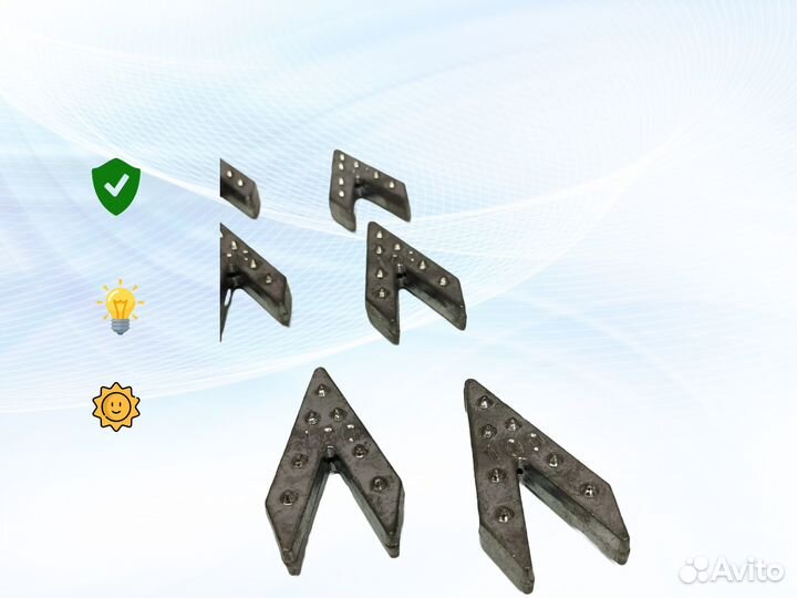 Грузила ласточкин хвост