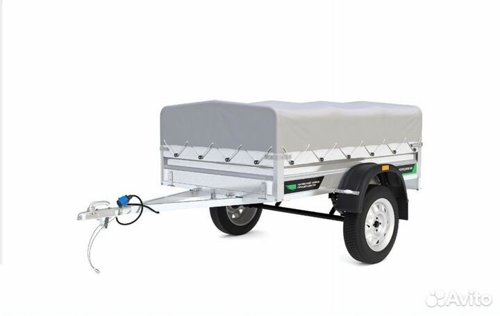 Прицеп легковой 2.0х1.3 метра.Оцинкованный
