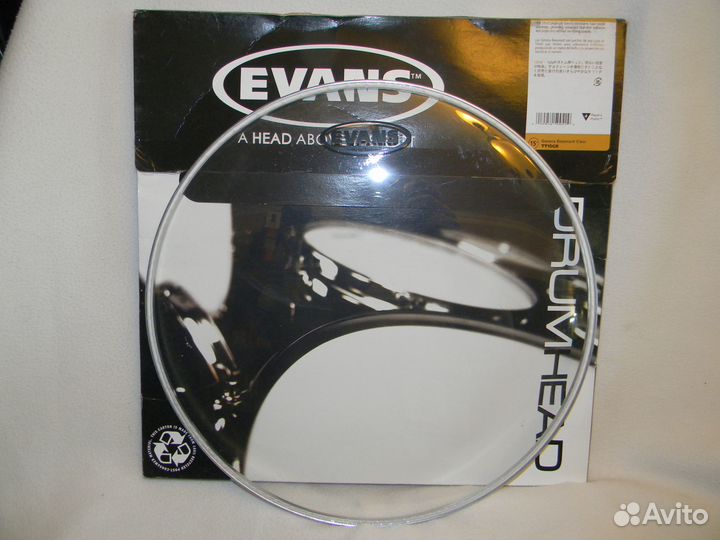 Нижний пластик для том барабана Evans Genera 15''