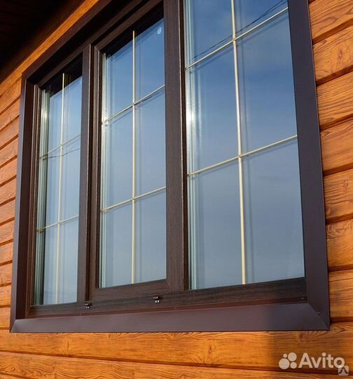 Пластиковые окна с ламинацией