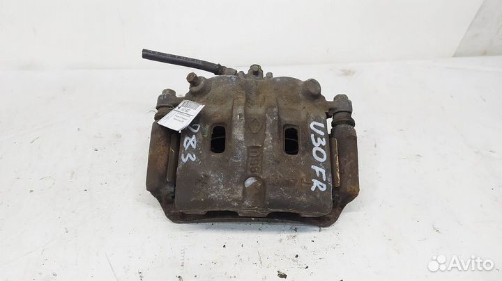 Суппорт тормозной Nissan Presage U30 Передний прав