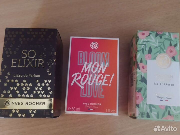 Парфюмерная вода женская yves rocher