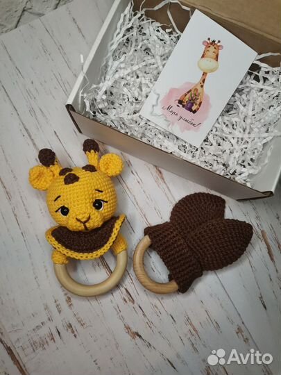 Набор игрушек для новорождённых