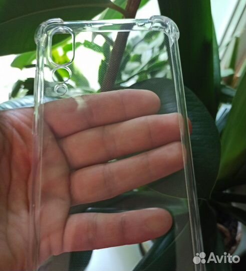 Силиконовый чехол (бампер) на телефон Хуавэй