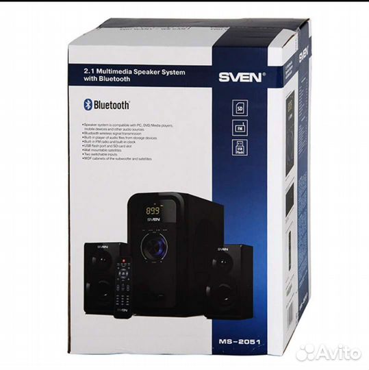 Акустические колонки sven MS-2051
