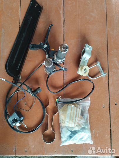 Новый двигатель Д8 на мотовелик. Полный комплект