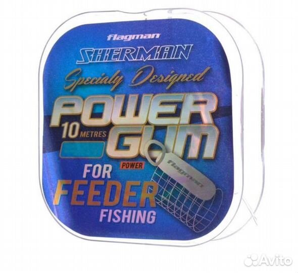 Фидерная резина Flagman feeder gum sherman- 10м
