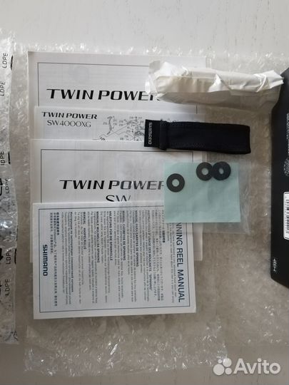 Катушка shimano twin power sw 4000 xg
