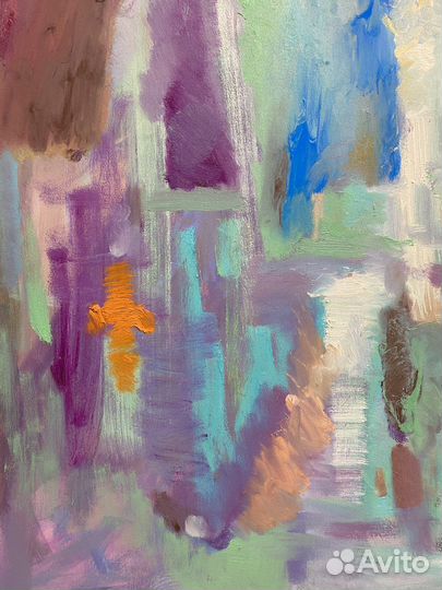 Абстрактная Картина маслом, интерьерная картина