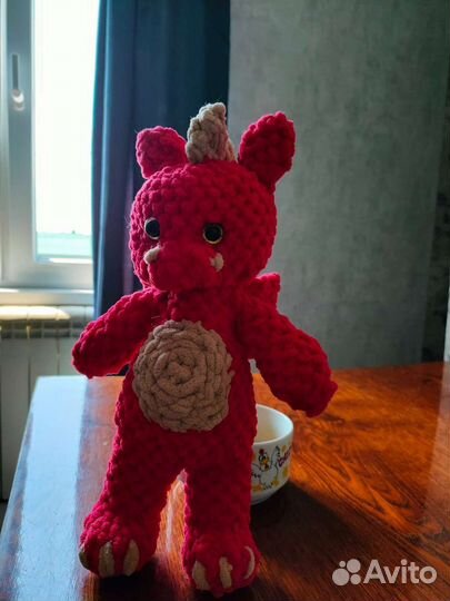 Гусь обнимусь из ализе пуффи