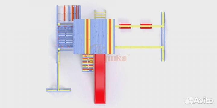 Детская игровая площадка Савушка-15 (Color-9)
