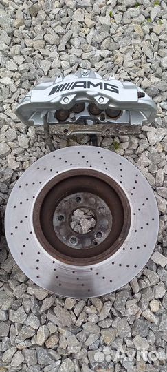 Тормозные диски mercedes AMG