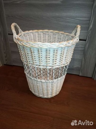 Корзина плетеная