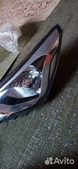 Фара для hyundai solaris 2