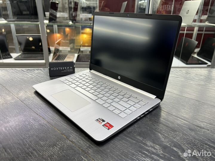 Новый ноутбук HP Laptop 14s r3/8Gb/256Gb