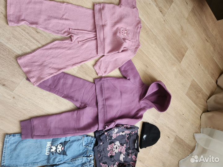 Детские вещи пакетом для девочки 80 86