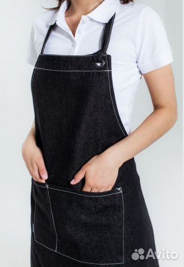 Белые поварские фартуки