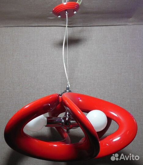 Люстра Подвесная Ozcan 07829.06 узел Красный