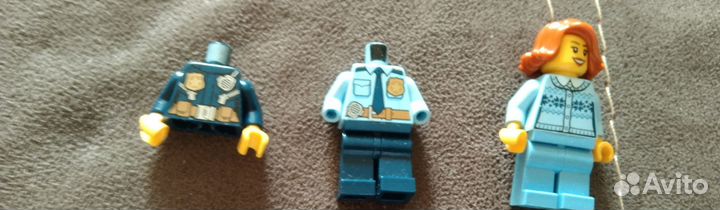 Lego city Фигурки Головы Ноги