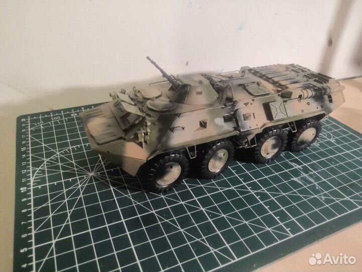 Модель бтр-80. Масштаб 1.35