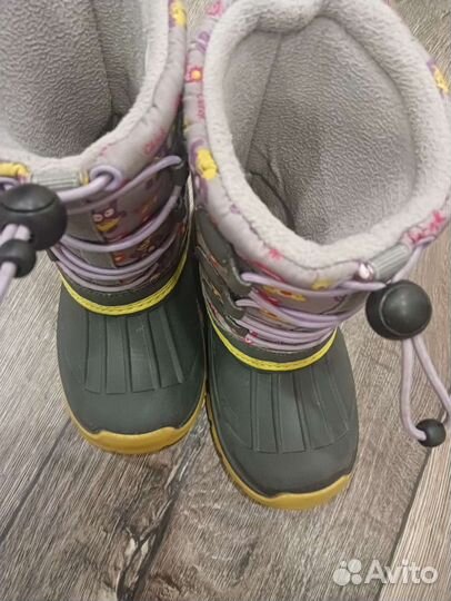 Сапоги утепленные детские 27р