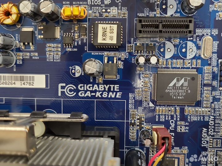 Материнская плата socket 754