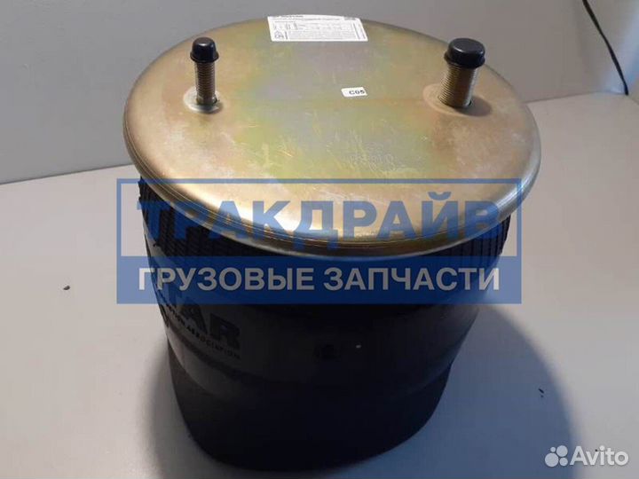 Пневморессора BPW без стакана 1 шп. + 1 отв. под воздух