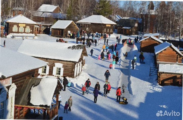 Тур поездка зимой на Байкал экскурсии 5-9 дн