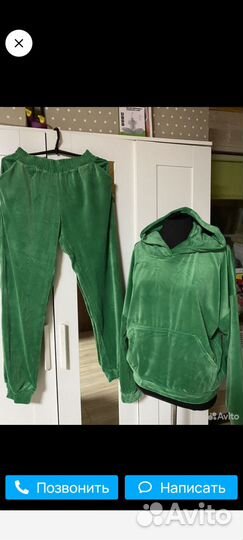 Костюм велюровый 48,50