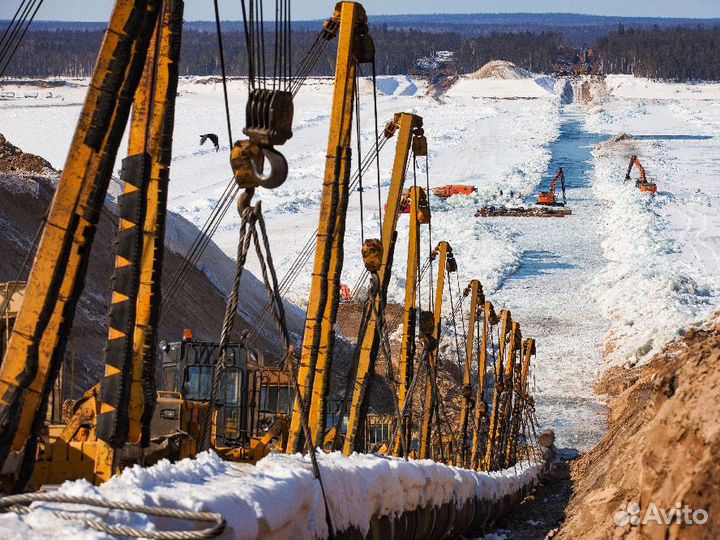 Машинист крана гусеничного и пневмоколесного.Вахта