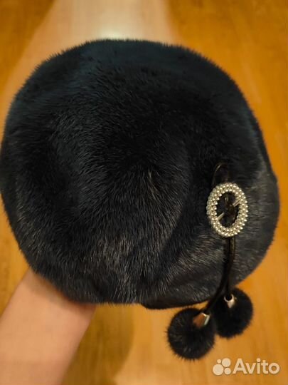 Норковый берет