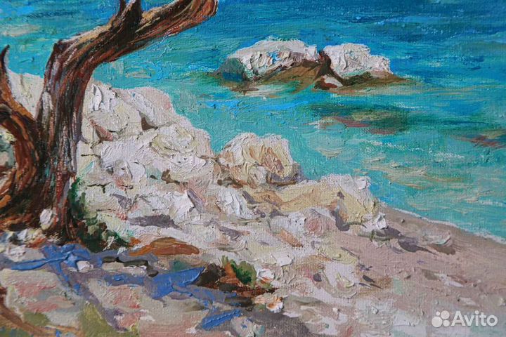 Картина маслом на холсте пейзаж