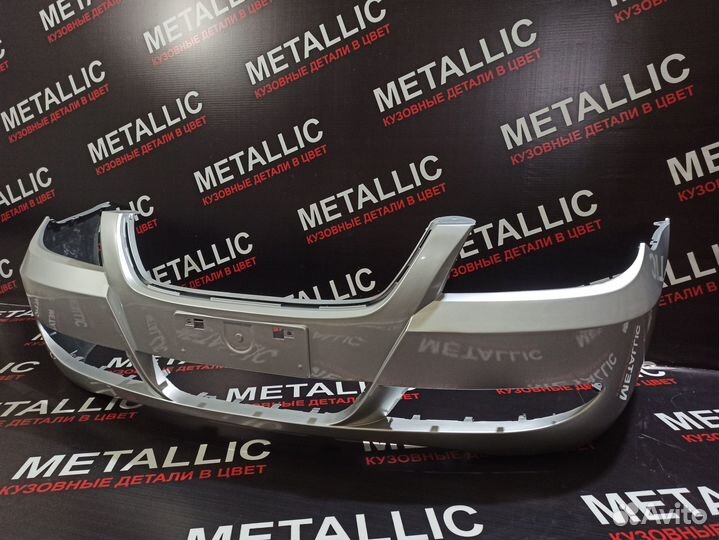 Бампер Lifan Solano 620 Серебристый