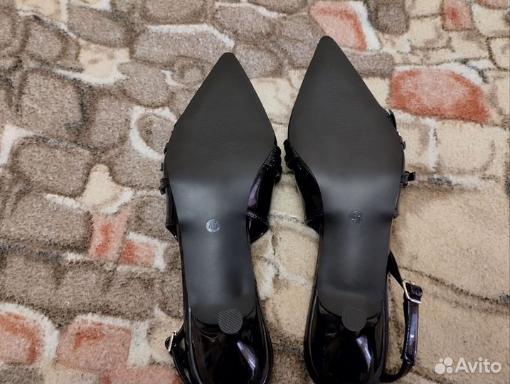 Босоножки 39 черные