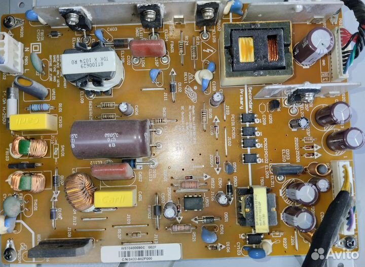 Основная плата, блок питания и инвертор ЖК Toshiba