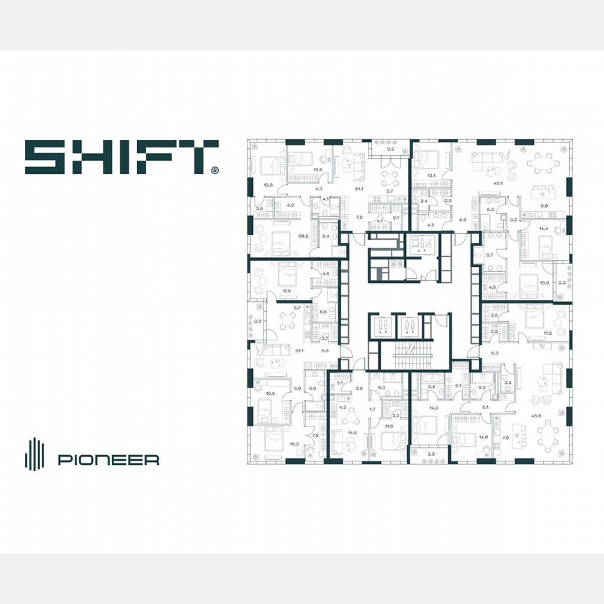 4-к. квартира, 113,4 м², 16/18 эт.