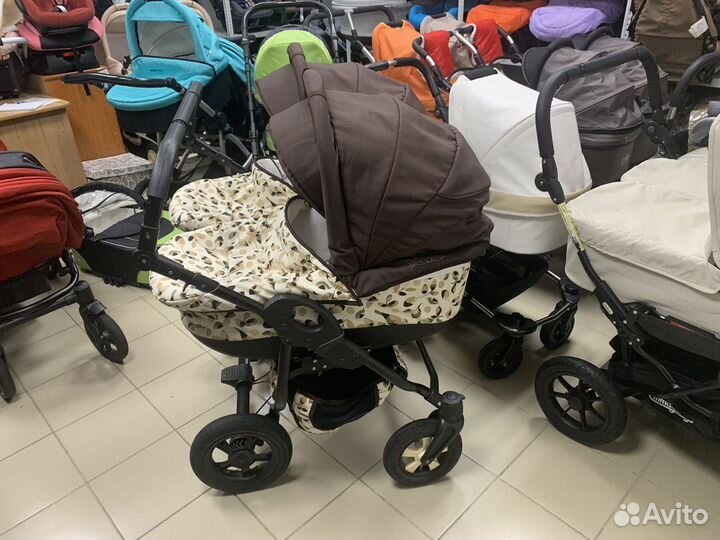 Коляска для двойни