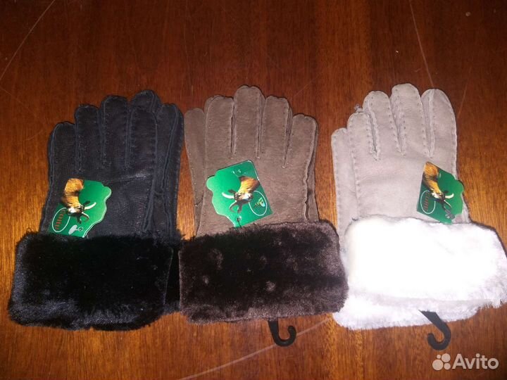 Перчатки детские из овчины (мутона)