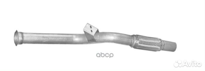 Труба глушителя приёмная 13276 Polmostrow