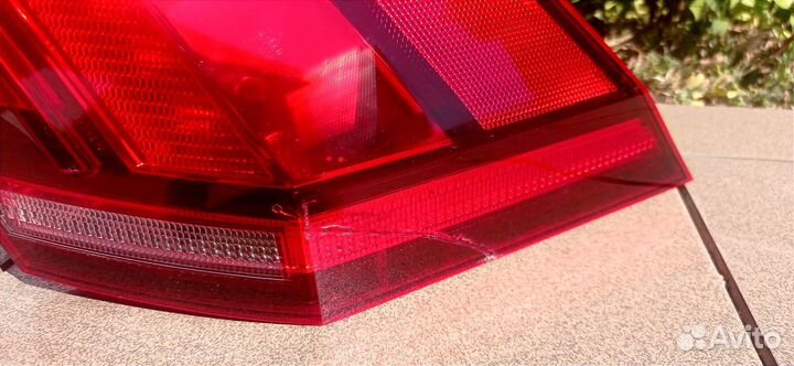 Задние внешние фонари на Volkswagen Tiguan 2