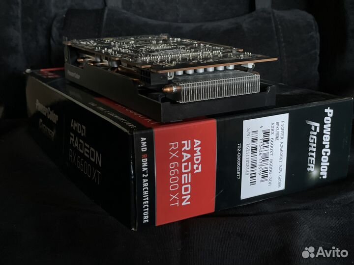 RX 6600 XT Powercolor Fighter 8gb+(чек на 130000)