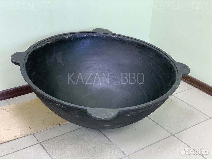 Казан чугунный 110 литров
