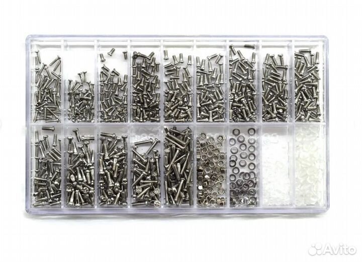 Набор винтов для очков, часов, фото, сотовых #1-2