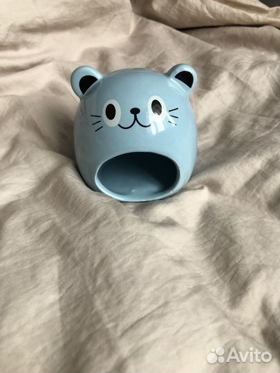 Керамический домик для хомяка