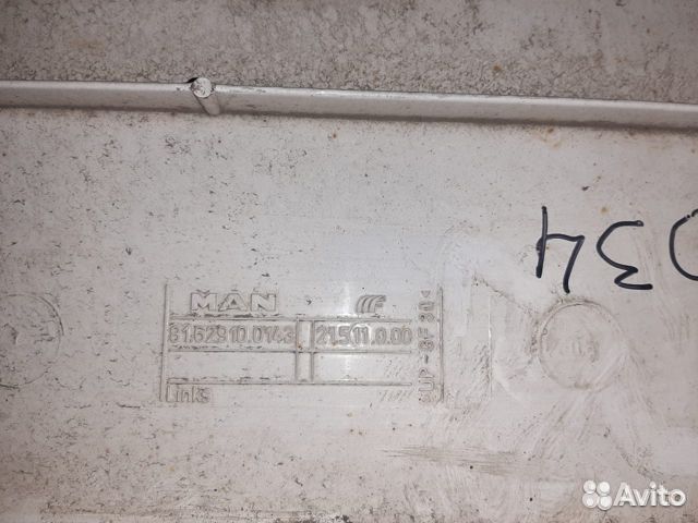 Спойлер кабины боковой левый MAN TGL TGA TGS