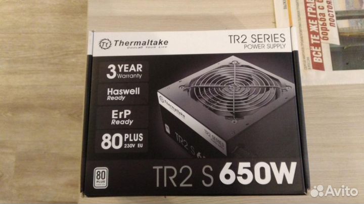 Блок питания Thermaltake TR2 S 650W