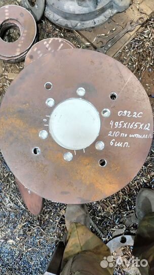 Фланец для тракторной телеги