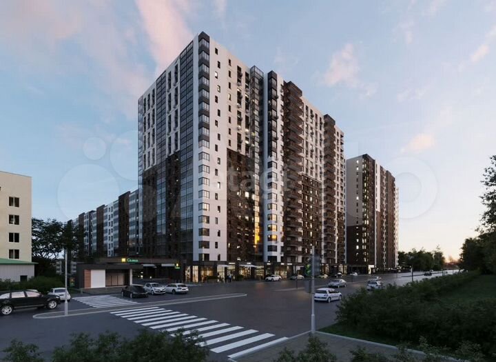 1-к. квартира, 38,9 м², 16/19 эт.