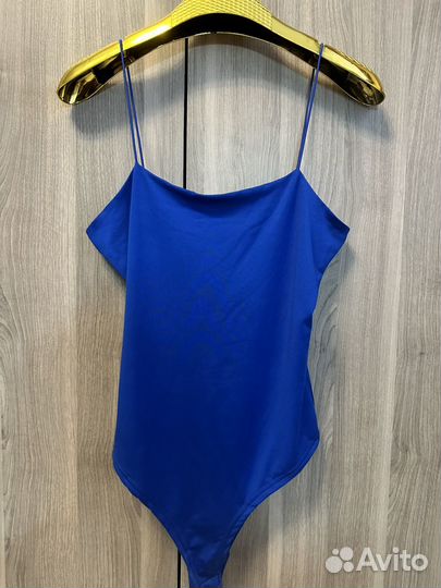 Боди женское синее 44